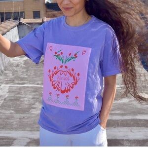 Vvork vvork vvork purple bah bah tee